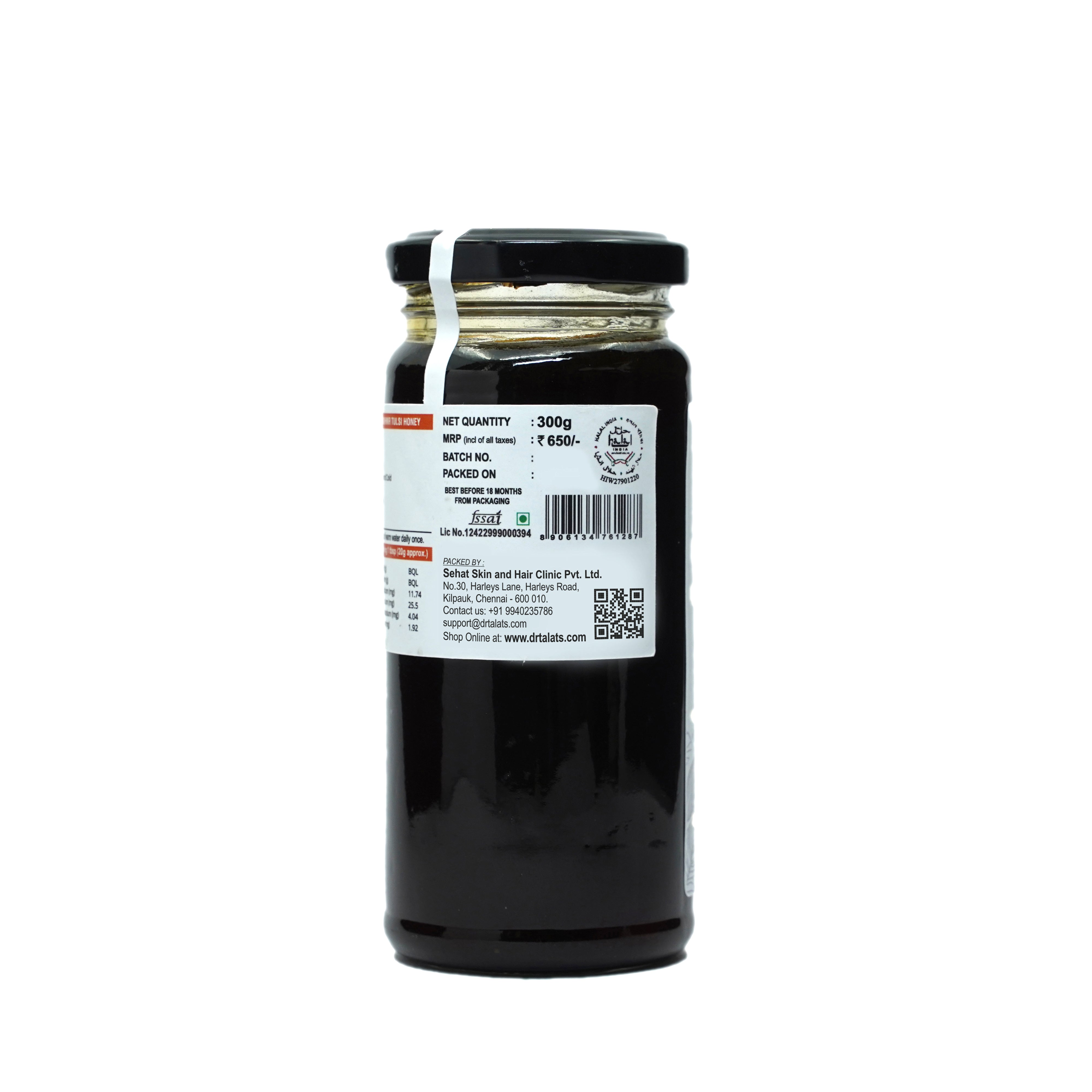 Dr. Talat's Premium Kashmir Tulsi Honey